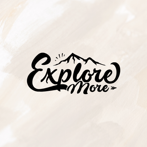 "Explore More" Car Window Decal