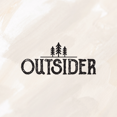 "Outsider" Car Window Decal