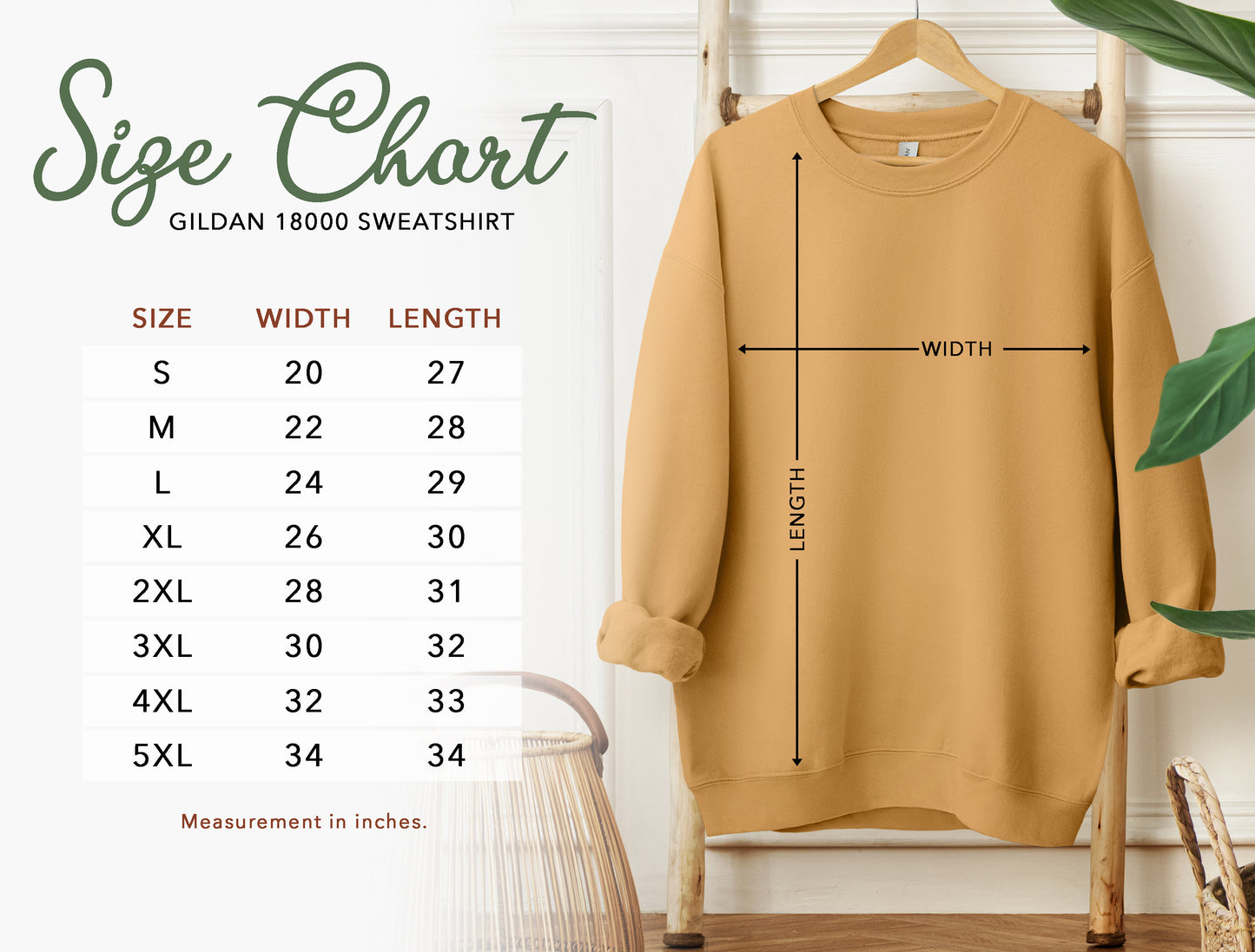 "Take Me to the Mountains" Sand Beige Crewneck Sweatshirt