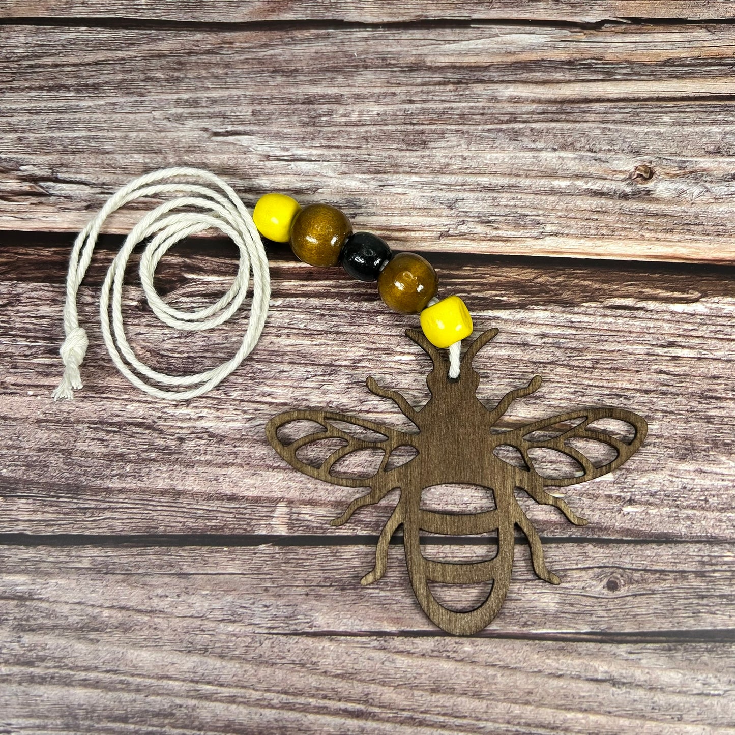 Bee Rear View Mirror Charm